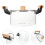 Glass Boiling Pot 1pcs 11.4x7.9x5.1in 3