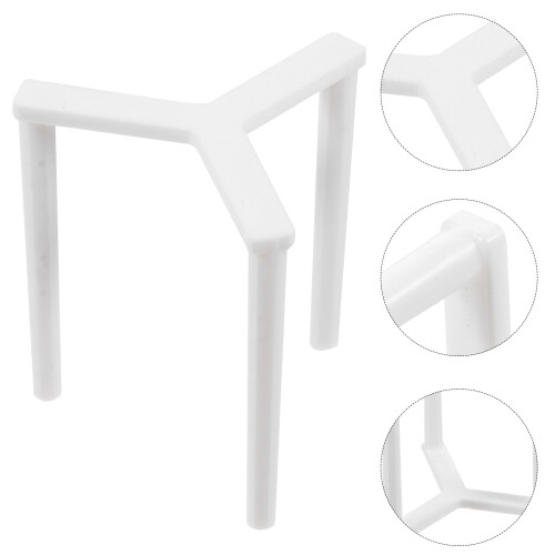 Pizza Box Stand Stack Fixing White Plastic 100set 2