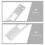 6 Pcs Door Piece Striker Plates For Doors Fasteners Jamb 8