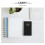 Note Pads Pocket Planner Black Pu For Travel 1pack 9