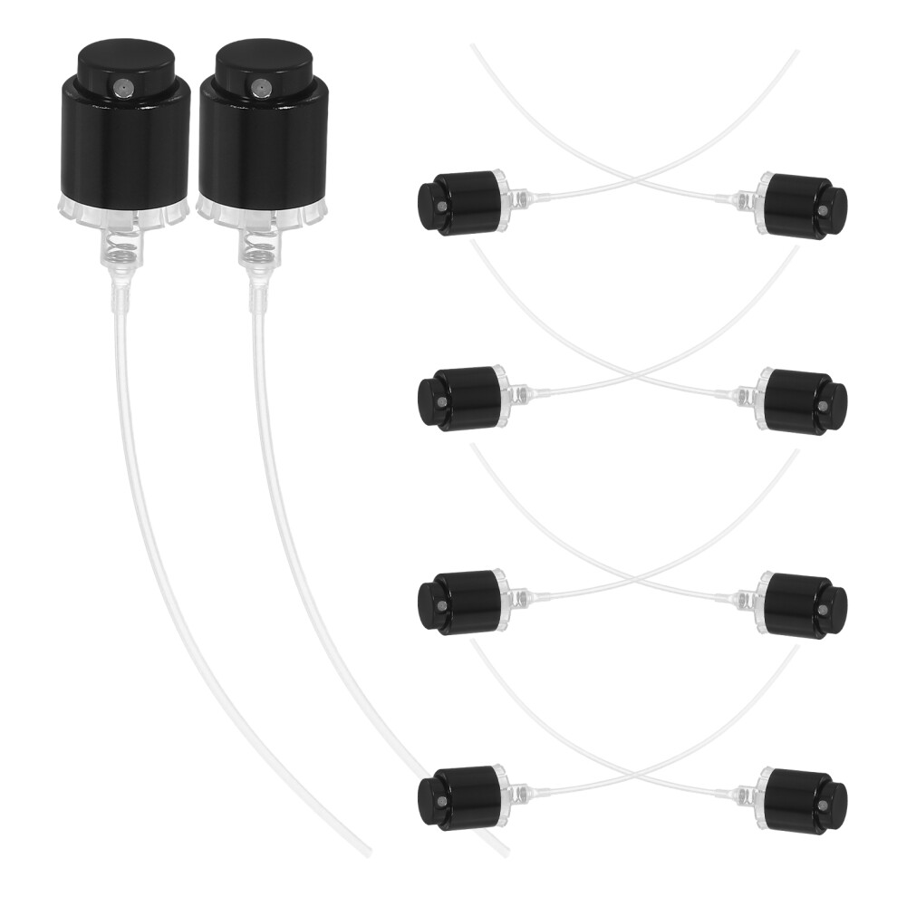 Artibetter Black Replacement Perfume Top 10Pcs Universal Fit Material