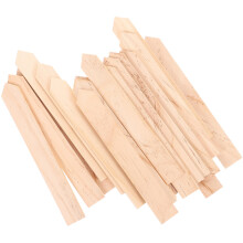 Garden Plant Identify Board Wooden Beige 20pack 15x2cm