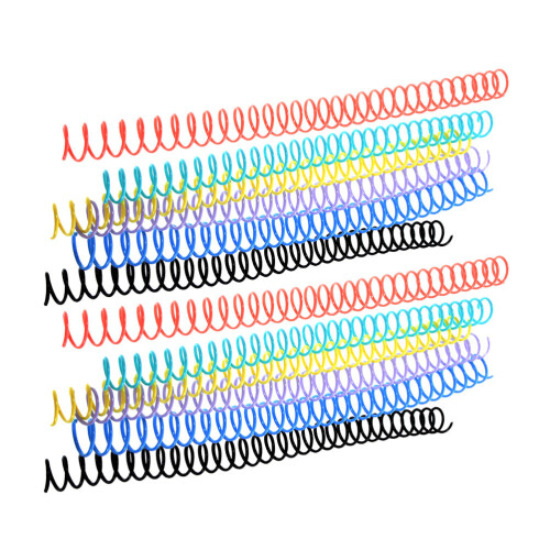 12 Pcs Household Leaf Binder Circle Loose Notepad Rings Coil