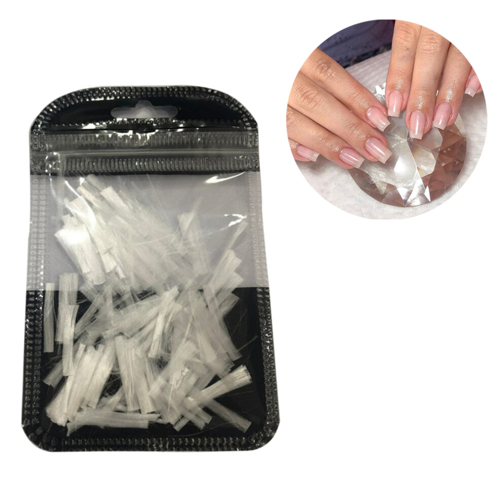 Artibetter Manicure Extension Fiber Nail Art Material For Women 3Cm