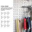 10 Pcs Garage Hooks Hooks Shed Hooks 5.50x5.00x2.50cm Silver 7