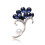 Crystal Brooch Durable Accent Clothing Accessory 2
