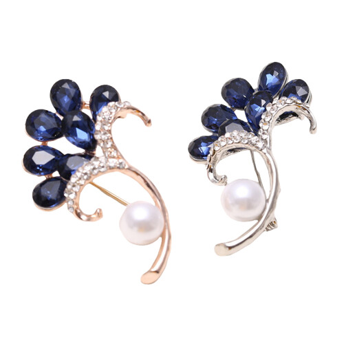 Crystal Brooch Durable Accent Clothing Accessory 2