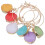 Wine Glass Charm Assorted Color Decoration 6 Pcs 5