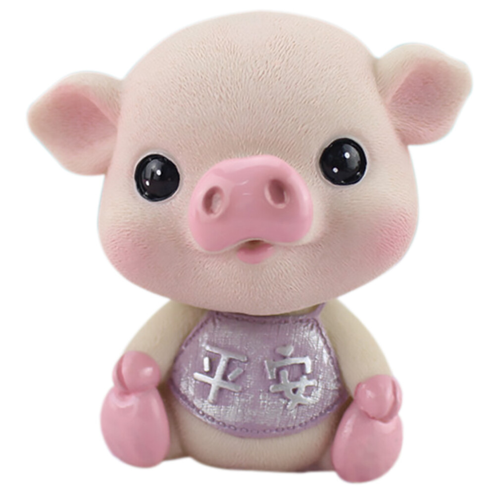 Car Decoration Ornaments For Dashboard Bobble Head Pigs Interior 3164077292380