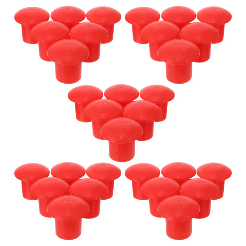 Raindrops 30pcs Safety Caps Plastic Mushroom Cover Protective Covers 2