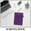 Raindrops Planner Book Purple Pu 1pack 8.3x5.6x1.0in 7