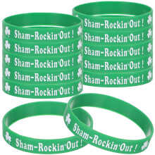 12 Pcs Clover Bracelet Miss St Patricks Day Bracelets Accessories