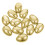 Golden Egg Large Plastic Egg Golden 12pcs Prize Present 10