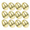 Golden Egg Large Plastic Egg Golden 12pcs Prize Present 1