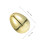 Golden Egg Large Plastic Egg Golden 12pcs Prize Present 2