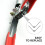 Garden Shears Spring V-Shape Black 25pcs 8