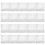 Take Out Insulation Bag Thermal Insulation Silver 20pcs 5