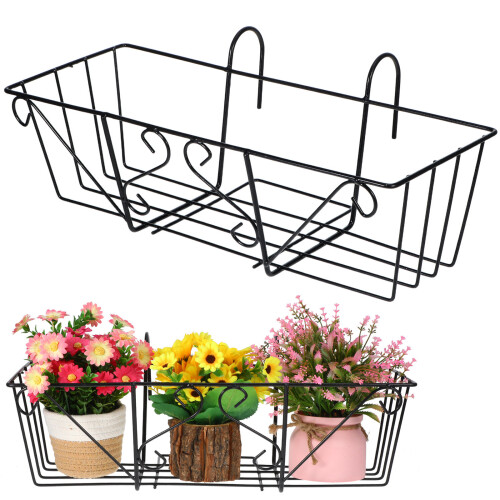 eisen pflanzenständer hängender blumenkasten