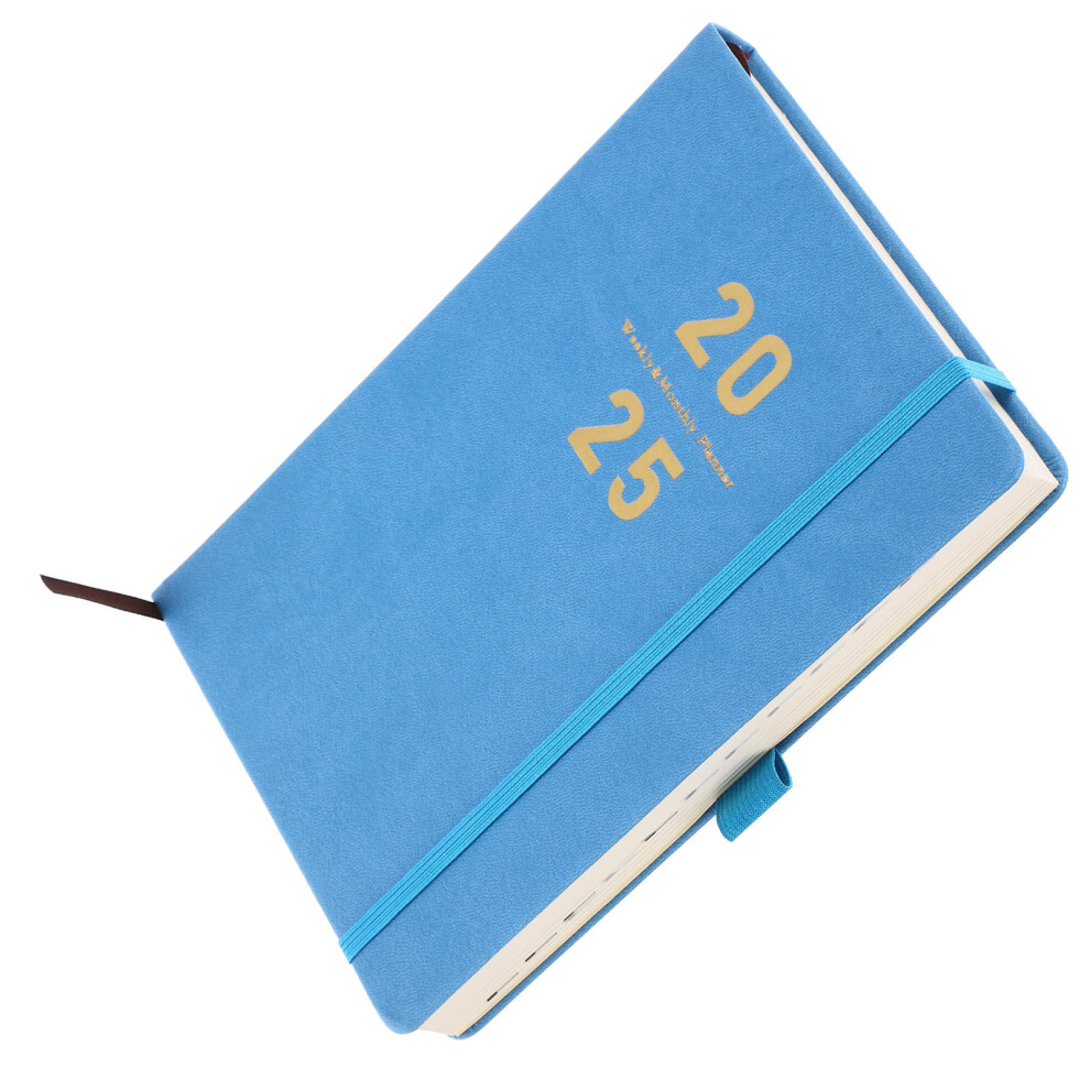 Raindrops Multi-Function Planner Organizer Notes Refillable Blue