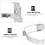 Fire Extinguisher Wall Bracket Iron Mounting For Office 1pcs 11