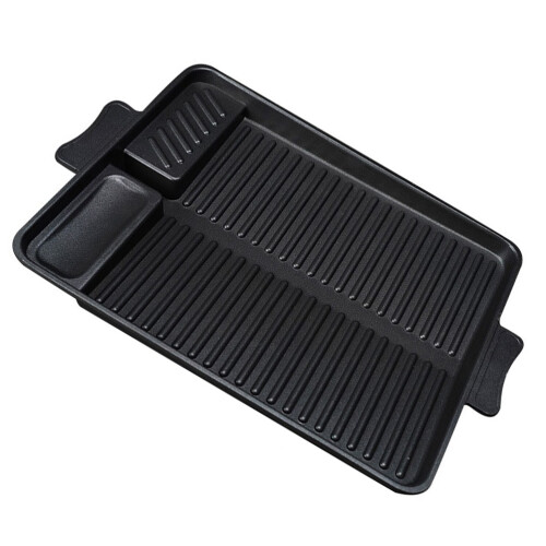 Lightweight Grilling Pan Stain-Resistant Barbecue Dish For 1pc