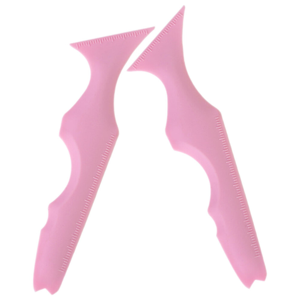 Iplusmile 2 Pcs Beauty Aid Eyeliner Stencils For Eyes Tool Makeup Template
