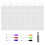 Acrylic Memo Board For General Users 30x20cm 1 Set 9
