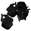4 Pcs Mounting Seat Power Generation Machine Removable Handle 10