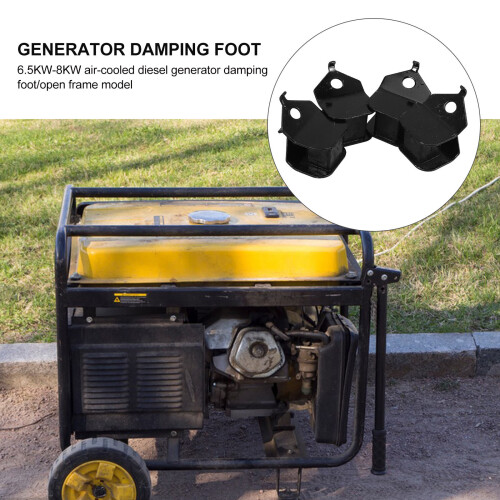 4 Pcs Mounting Seat Power Generation Machine Removable Handle 2