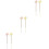 3 Pack Wax Sticks Melted Stamp Premium Sealing Stirrer Stirring 7