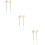 3 Pack Wax Sticks Melted Stamp Premium Sealing Stirrer Stirring 11