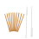 20 Pcs Environmental Friendly Reusable Bamboo Straw For Drinking 9