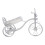 1pc Wine Rack Individual Iron Vintage 5