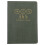 Journal 2026 Vert Planner Design Solide Pages Blanches 1