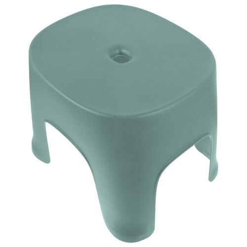Toddler Plastic Step Stool Non-Slip For Bathroom Use 1pc Green
