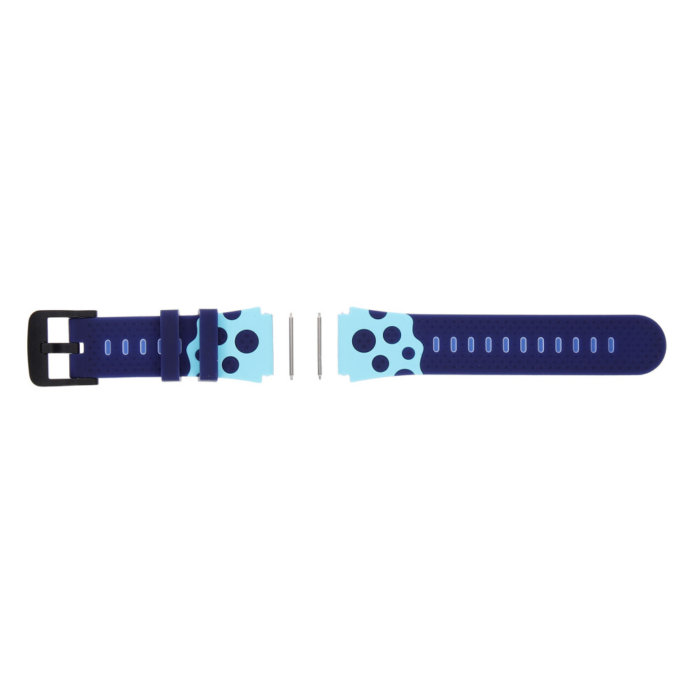 Silicone Watch Band For Kids Adjustable Anti-Slip Wristband Blue 3164024146889