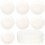 Strong Biodegradable Paper Plates White For Home Parties 4