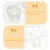 20 Pcs Paint Box Compact Storage Craft Containers Child 11