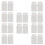 Reachise 100 Drinking Bags W/ Clear Handle For Hot/Cold Drinks 8