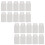 Reachise 100 Drinking Bags W/ Clear Handle For Hot/Cold Drinks 4