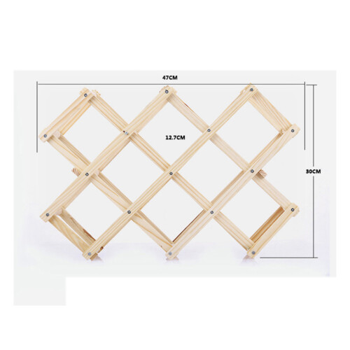Worgeous  Wine Rack Freestanding Floor Kitchen Fine Storage 2