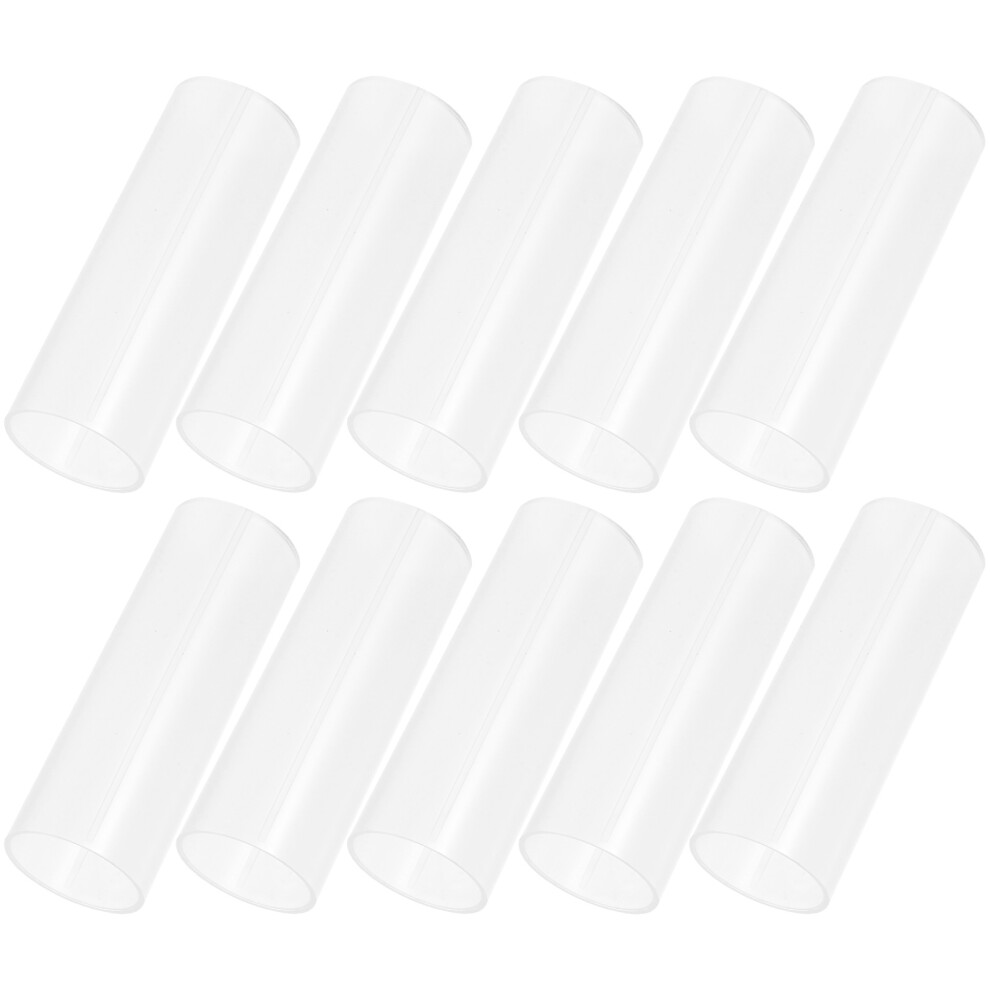 10 Pcs Battery Insulation Tube Heat Shrinkable Batteries Storage Case 3164024147596