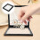 4 Pcs Transparent Jewelry Display Rack Floating Frame And Storage 4