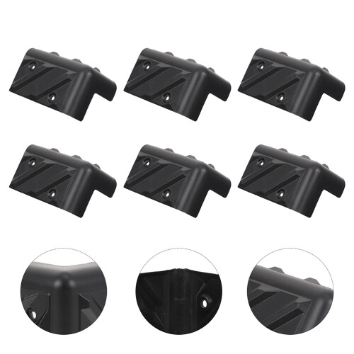 6Ensembles Protecteurs D'angle ABS Pour Enceinte Avec Vis 2