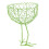 Wire Fruit Basket For Snack Organization Coated Green 1pack 4