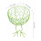 Wire Fruit Basket For Snack Organization Coated Green 1pack 2