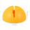 Phlegsive Soccer Corner Flag Base Water Weight Orange 2