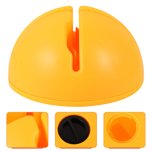 Phlegsive Soccer Corner Flag Base Water Weight Orange 2