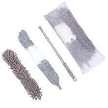 Dust Removal Duster Fan Cleaner Chenille Dusting Tool Microfiber