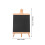 Tableau Menu Bois Effaçable Style Rustique Avec Support A-Frame 2